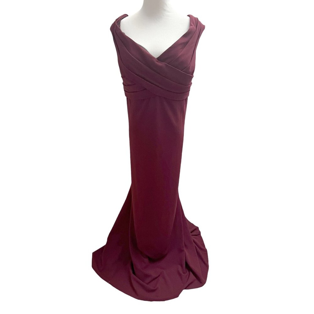 Azazie Evita Size 24 Mother of Bride Special Occasion Dress Maxi Length NWT